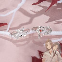 Nhẫn Đôi Tạ Liên Hoa Thành Thiên Quan Tứ Phúc Manhua Couple Cosplay Anime Điều Chỉnh Size 3