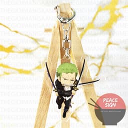 (mua 1 tặng 1) (ÁO ĐEN) Móc khóa in hình One Piece Film Red Đảo hải tặc mica acrylic chibi anime cute tiện lợi 9