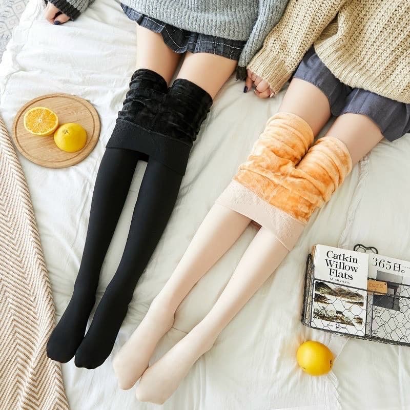 QUẦN TẤT lót lông, QUẦN TẤT 3D siêu ấm, giữ nhiệt