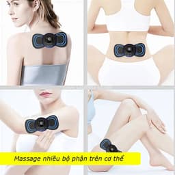 Miếng dán massage xung điện toàn thân 8 chế độ, 19 Cường Độ Giảm Đau Nhức Hiệu Quả 7