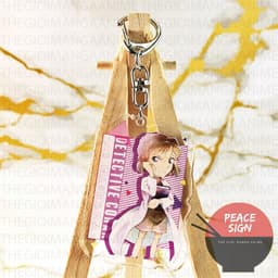 Mua 1 tặng 1(Mica trong acrylic) Móc khóa in hình THÁM TỬ LỪNG DANH CONAN ver HOA GIẤY anime chibi quà tặng xinh xắn 4
