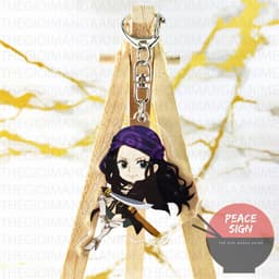 (mua 1 tặng 1) (ÁO ĐEN) Móc khóa in hình One Piece Film Red Đảo hải tặc mica acrylic chibi anime cute tiện lợi 7