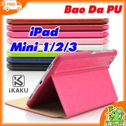 [Chính Hãng KAKU] Bao Da iPad MINI 1/2/3 Da PU Lưng Cứng 1