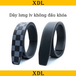 Thắt lưng nam, dây lưng nam caro không khoá nhiều màu A1 1