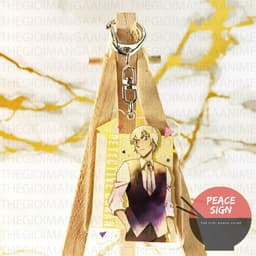 Mua 1 tặng 1(Mica trong acrylic) Móc khóa in hình THÁM TỬ LỪNG DANH CONAN ver HOA GIẤY anime chibi quà tặng xinh xắn 2