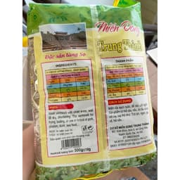 sỉ 500g miến dong Trung Thành đặc sản làng so dai thơm ngon hấp dẫn 2