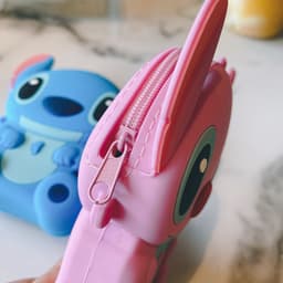 [Mới 2025] Túi xách đeo chéo silicon hình Chuột túi Stitch thời trang dễ thương đựng bao lì xì 7