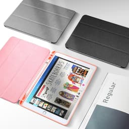 [Chính Hãng DUX DUCIS] Bao Da iPad Air 3 2019/ iPad PRO 10.5" 2017 DOMO Series Khay Dẻo Vải Jean Có Khay Bút 3