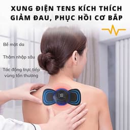 Miếng dán massage xung điện toàn thân 8 chế độ, 19 Cường Độ Giảm Đau Nhức Hiệu Quả 5
