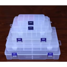 Hộp đựng phụ kiện, đồ  trang sức, kẹp tâm chia ngăn có thể tháo lắp đa năng - Hity Beauty 2