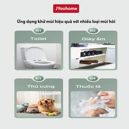 Sáp thơm phòng khử mùi JYoohome Hương thơm dịu nhẹ cho phòng ngủ, nhà vệ sinh, ô tô, tủ quần áo 2
