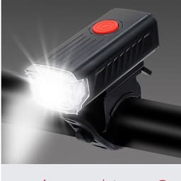 Đèn pha xe đạp thể thao chống nước, Đèn led xe đạp sạc USB siêu sáng DP02 2