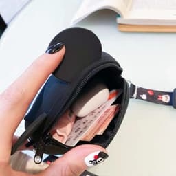[Mới] Túi xách đeo chéo silicon hình mickey minnie thời trang dễ thương 3