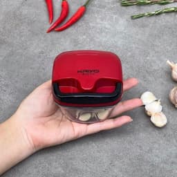Dụng cụ băm rau củ quả, xay tỏi ớt mini cầm tay Kaiyo máy xay đồ ăn dặm cầm tay- Nhật Bản 8