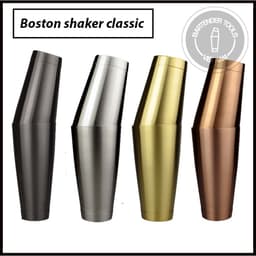 Boston shaker classic 540/820ml - Inox 304 - Bình lắc shaker 1
