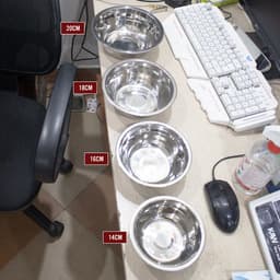 Chậu sâu chất liệu inox siêu dày đủ size 18 - 40cm. Thau inox sâu lòng có viền cầm tay tiện lợi 3