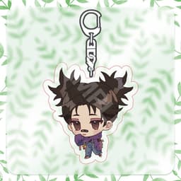 (mua 1 tặng 1) Móc khóa JUJUTSU KAISEN ver THỜI TRANG DẠO PHỐ anime Chú Thuật Hồi Chiến chibi mica trong acrylic 5