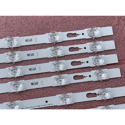 THANH LED TIVI SAMSUNG 43KU6000 43MU6100 43MU6150 HÀNG ZIN HÃNG MỚI 100% BỘ 4 THANH 7 BÓNG VÀ 4 THANH 5 BÓNG MỖI BÓNG 3V 5