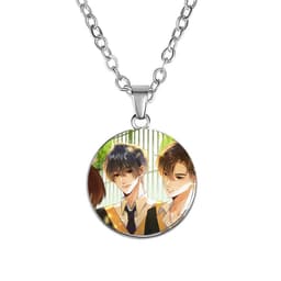 Vòng cổ in hình Vụng trộm không thể giấu Tình yêu thầm kín manhua anime chibi xinh xắn phụ kiện trang sức 4