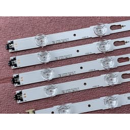 THANH LED TIVI SAMSUNG 43KU6000 43MU6100 43MU6150 HÀNG ZIN HÃNG MỚI 100% BỘ 4 THANH 7 BÓNG VÀ 4 THANH 5 BÓNG MỖI BÓNG 3V 3