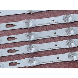 THANH LED TIVI SAMSUNG 43KU6000 43MU6100 43MU6150 HÀNG ZIN HÃNG MỚI 100% BỘ 4 THANH 7 BÓNG VÀ 4 THANH 5 BÓNG MỖI BÓNG 3V 6