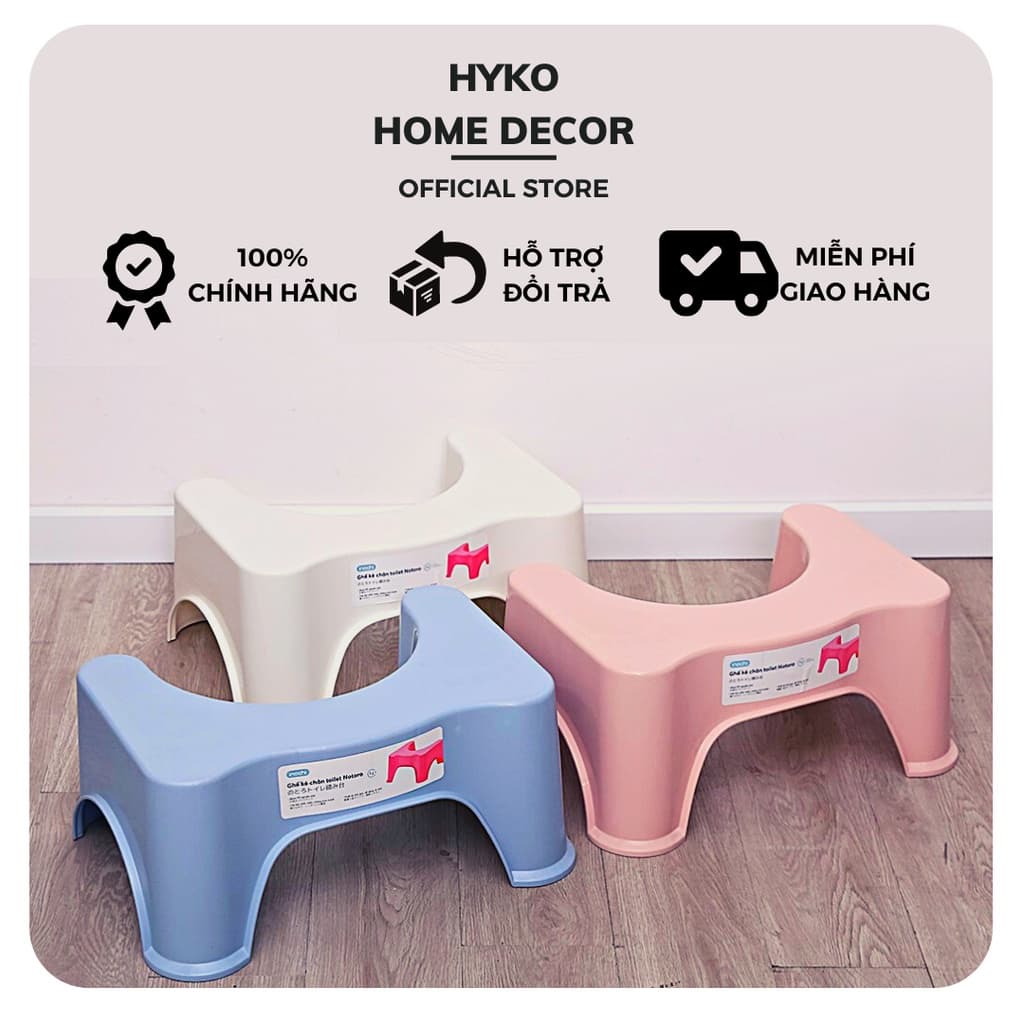 Ghế kê chân bồn cầu Notoro INOCHI giúp thoải mái đi vệ sinh , bảo vệ sức khỏe vệ sinh đúng cách