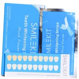 Miếng dán trắng răng SMILEKIT hương bạc hà bật tông cực nhanh 4