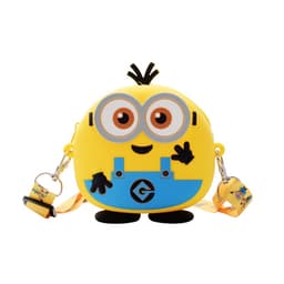 [mới] Túi đeo chéo silicon hình minion cho bé đựng bao lì xì thời trang làm quà tặng tết sinh nhật 3