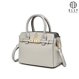 [Tặng hộp 20.10] Túi xách nữ da thật ELLY ET149 túi công sở đeo vai đeo chéo xách tay cao cấp chính hãng 8