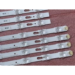 THANH LED TIVI SAMSUNG 43KU6000 43MU6100 43MU6150 HÀNG ZIN HÃNG MỚI 100% BỘ 4 THANH 7 BÓNG VÀ 4 THANH 5 BÓNG MỖI BÓNG 3V 4