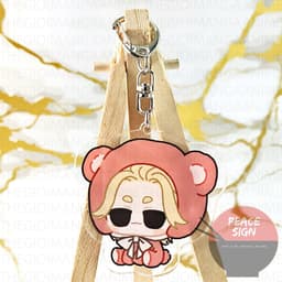 (mua 1 tặng 1) Móc khóa in hình TOKYO REVENGERS ver THÚ BÔNG anime Kịch Trường Của Takemichi chibi  mica xinh xắn 6
