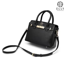 [Tặng hộp 20.10] Túi xách nữ da thật ELLY ET149 túi công sở đeo vai đeo chéo xách tay cao cấp chính hãng 5