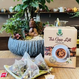 Trà Gạo Lứt Thanh Mát Cho Ngày Mới Thư Thái Hộp 30 Túi 450gram 4