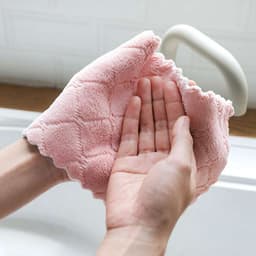 COMBO Khăn Lau Bếp Đa Năng 2 Mặt Kháng Khuẩn, Siêu Thấm Lau bát đĩa, bàn ghế, cốc chén... 4