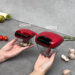 Dụng cụ băm rau củ quả, xay tỏi ớt mini cầm tay Kaiyo máy xay đồ ăn dặm cầm tay- Nhật Bản 1