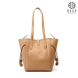 [Tặng hộp 20.10] Túi xách nữ da thật ELLY ET153 túi tote công sở xách tay đeo vai cao cấp chính hãng 4