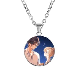 Vòng cổ in hình Vụng trộm không thể giấu Tình yêu thầm kín manhua anime chibi xinh xắn phụ kiện trang sức 5