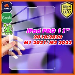 [Ảnh Thật] Kính CL iPad PRO 11" 2018/2020/M1 2021/M2 2022 Cường Lực 9H-2.5D Trong Suốt 1