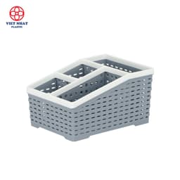 Khay đựng đồ 4 ngăng tiện ích.Chất liệu nhựa PP an toàn.Phù hợp đựng mọi đồ vặt 8