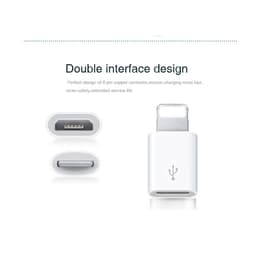 [Loại 1] Đầu Chuyển Biến Cáp MicroUSB thành Cáp LiNing- Đổi Cổng Li Ning Female Thành Cổng Cái MicroUSB Female Adapter 9