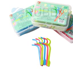 Hộp 50 cái  Tăm chỉ nha khoa cho người lớn vệ sinh chăm sóc răng miệng 2