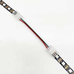 ĐẦU NỐI NHANH TRONG SUỐT 3PIN KHÔNG CẦN HÀN CHÌ RỘNG 10MM CHO LED FULL MÀU WS2811 WS2812B UCS1903 3