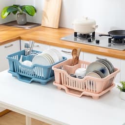 Giá để bát , KHAY ÚP BÁT, KỆ NHỰA ÚP BÁT ĐĨA NHỰA CAO CẤP, CÓ LỖ THOÁT NƯỚC TIỆN DỤNG 7