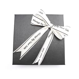 Hộp quà tặng, hộp si đựng quà nắp rời gắn nơ handmade kích thước 14x14x5cm 2