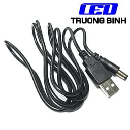 DÂY CHUYỂN TỪ CỔNG USB SANG DC5521 CHO NGUỒN DC 5V 6