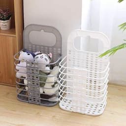 Giỏ Đựng Đồ Gấp Gọn Thông Minh, Giỏ Treo Tường Đựng Quần Áo Việt Nhật 3379 - Việt Nhật Plastic HN 6