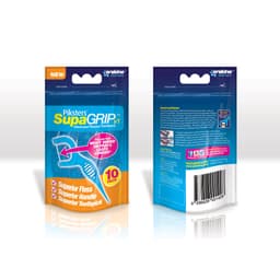 Tăm Chỉ Nha Khoa Piksters SupaGRIP - Sợi chỉ êm răng, đầu tăm thon gọn - Bịch 10 cây, 30 cây, 40 cây 6