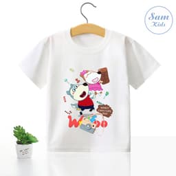 Áo Gia Đình Sói, Áo Thun In Hình Phim Hoạt Hình Các Bé Cực Thích 2
