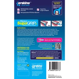 Tăm Chỉ Nha Khoa Piksters SupaGRIP - Sợi chỉ êm răng, đầu tăm thon gọn - Bịch 10 cây, 30 cây, 40 cây 8