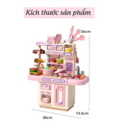 Bộ đồ chơi nấu ăn 88 chi tiết - set trò chơi bánh bao giúp bé thoả sức sáng tạo 7